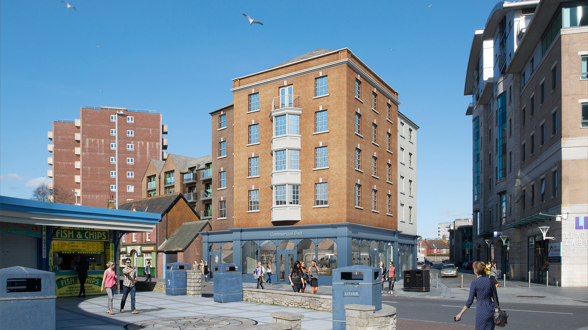 Richard Carr Properties Property | Residential Developments | Vespasian Apartments, Poole Quay, Poole, Dorset